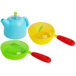 Kuchyňa s vodovodným kohútikom a príslušenstvom - ružovo-fialová